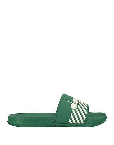 TOWN Sandals Dark green Other Fibres