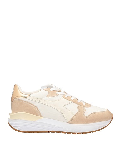 DIADORA HERITAGE Sneakers Beige Soft Leather, Textile fibers