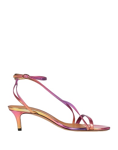 ISABEL MARANT Sandals Fuchsia Lambskin, Bovine leather