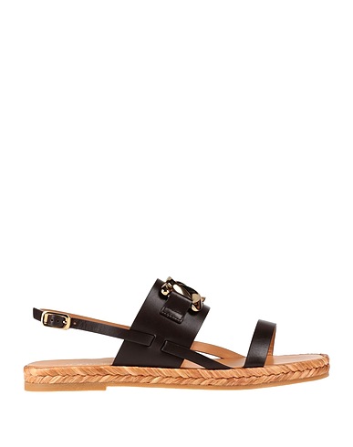 TOD'S Espadrilles Dark brown Soft Leather