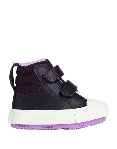 CONVERSE Sneakers CTAS BERKSHIRE BOOT HI
 Dark purple Leather, Textile fibers