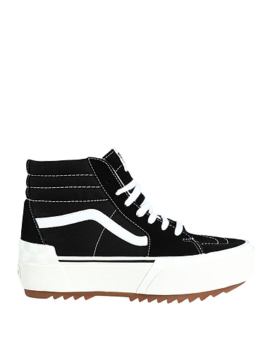 VANS Sneakers UA SK8-Hi Stacked
 Negro Piel, Fibras textiles