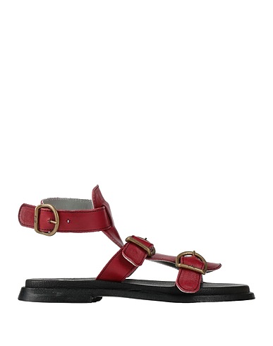 FIORENTINI+BAKER Sandals Burgundy Soft Leather