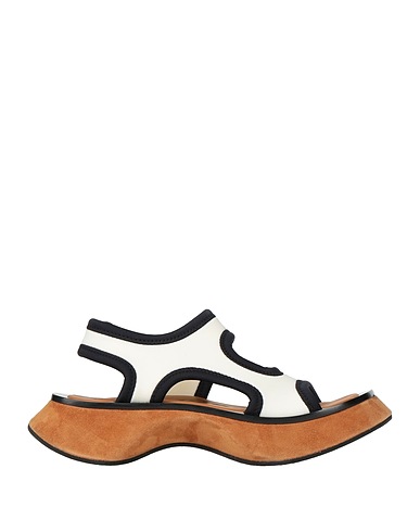 PROENZA SCHOULER Sandals White Textile fibers