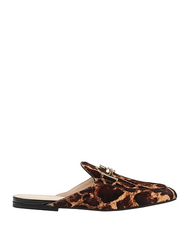 TOD'S Mule e zoccoli Marrone Pelle