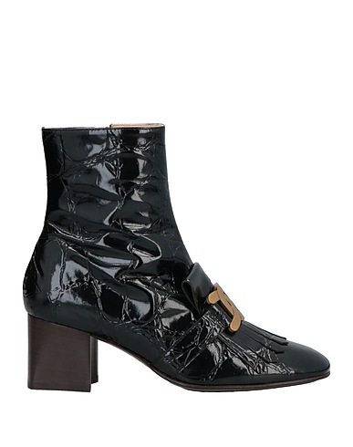 TOD'S Stivaletti Nero Pelle