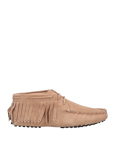 TOD'S Stivaletti Khaki Pelle