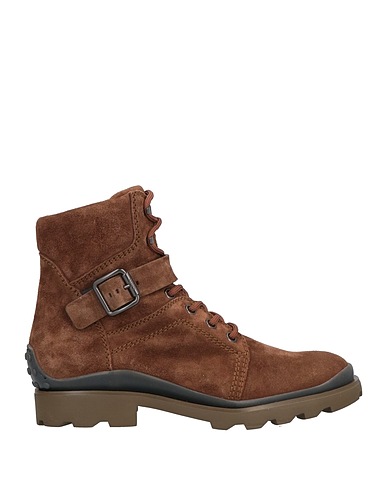 TOD'S Ankle boot Brown 100% Calfskin