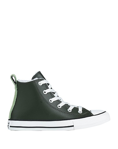 CONVERSE Sneakers CTAS HI
 Verde militare Pelle