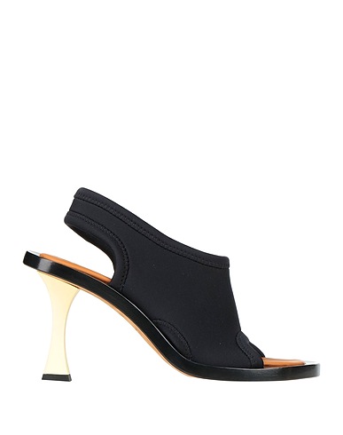 PROENZA SCHOULER Sandals Black Textile fibers