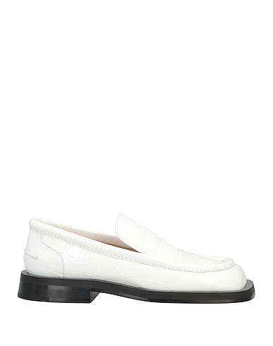 PROENZA SCHOULER Loafers White Calfskin