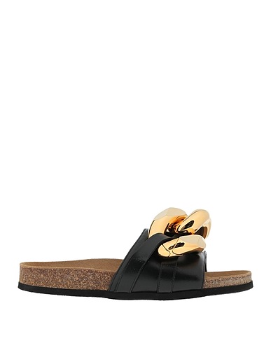 JW ANDERSON サンダル ブラック 牛革（カーフ）