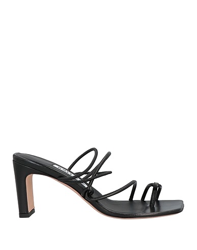KALLISTÈ Flip flops Black Soft Leather