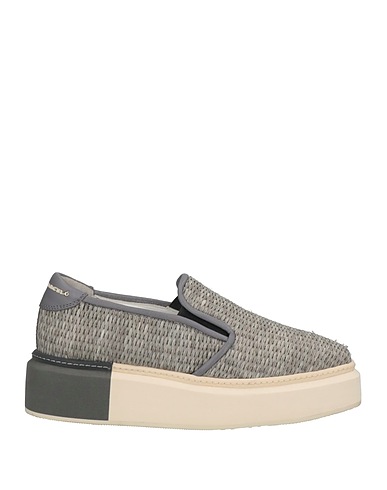 MANUEL BARCELÓ Sneakers Grau Leder, Andere Fasern