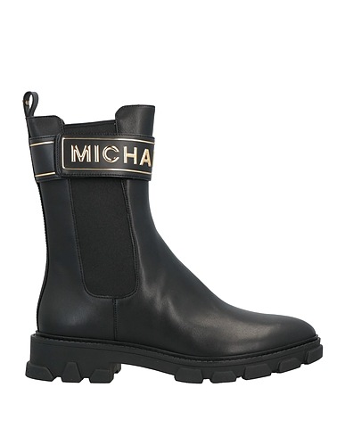 MICHAEL MICHAEL KORS Bottine Noir Cuir, Fibres textiles