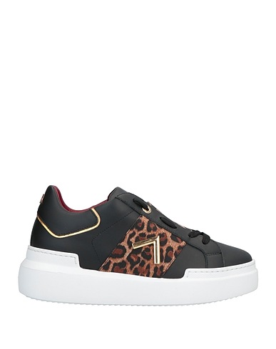 ED PARRISH Sneakers Nero Pelle, Fibre tessili