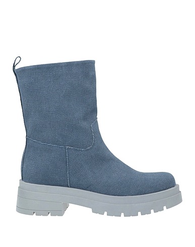 NOA A. Ankle boot Slate blue Textile fibers