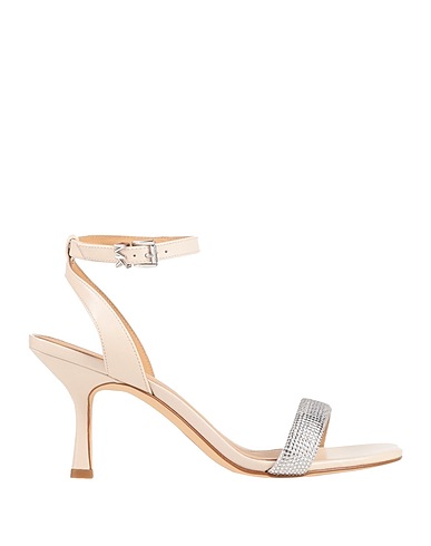 MICHAEL MICHAEL KORS Sandals Cream Soft Leather