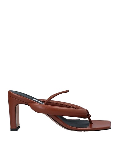 KALLISTÈ Flip flops Tan Soft Leather