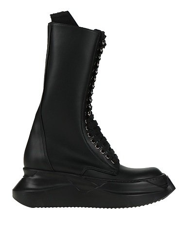DRKSHDW by RICK OWENS Boots Black Soft Leather
