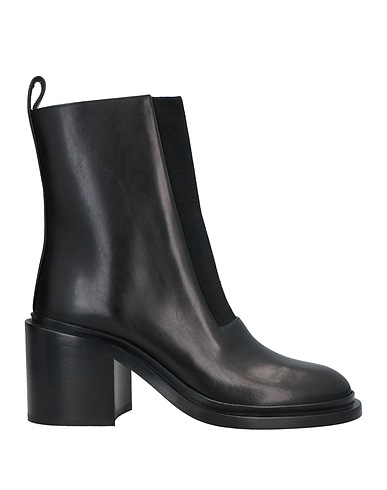 JIL SANDER Stivaletti Nero Pelle