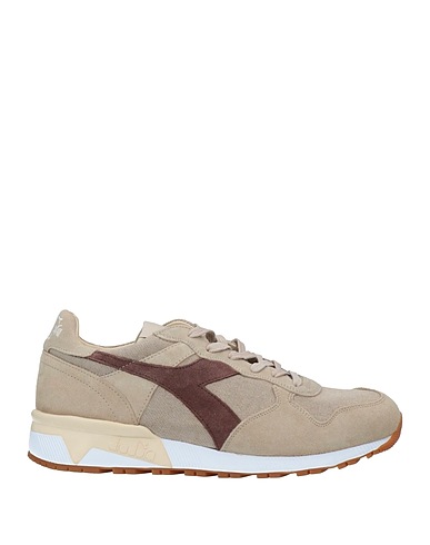 DIADORA HERITAGE Sneakers Beige Leather, Textile fibers