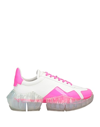JIMMY CHOO Sneakers White Soft Leather