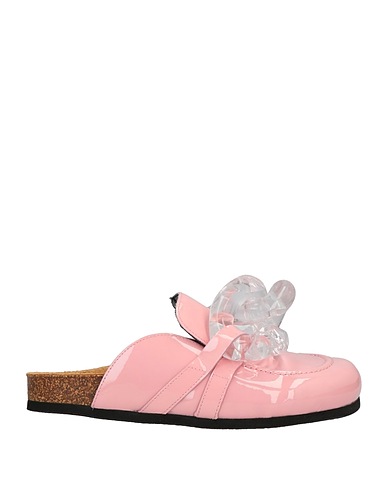 JW ANDERSON Mules and clogs Pink Soft Leather