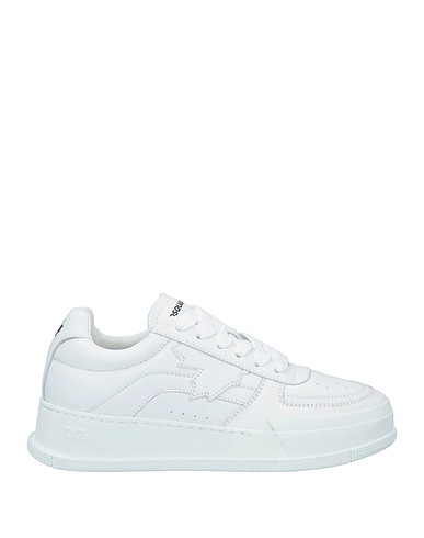 DSQUARED2 Sneakers Bianco Pelle di vitello