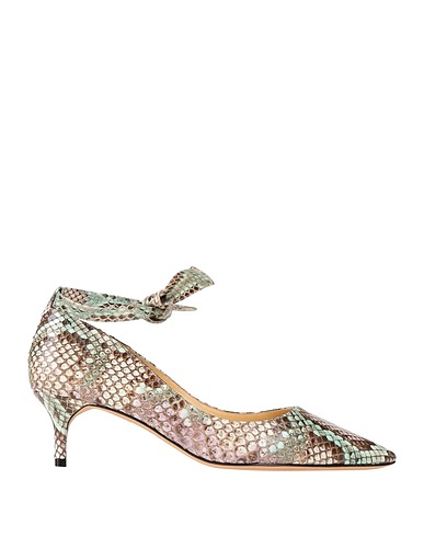ALEXANDRE BIRMAN Court Sky blue Python skin