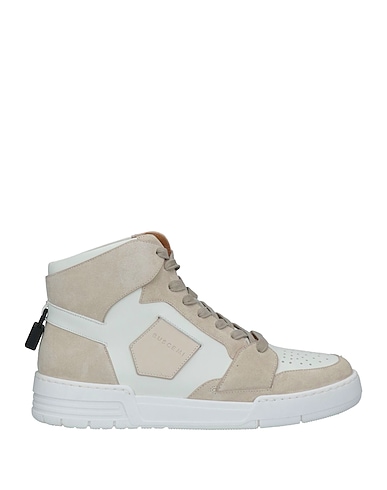 BUSCEMI スニーカー ベージュ 革（なめし加工）
