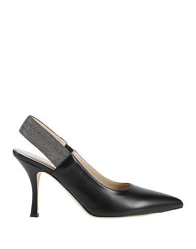 FABIANA FILIPPI Pump Black Soft Leather