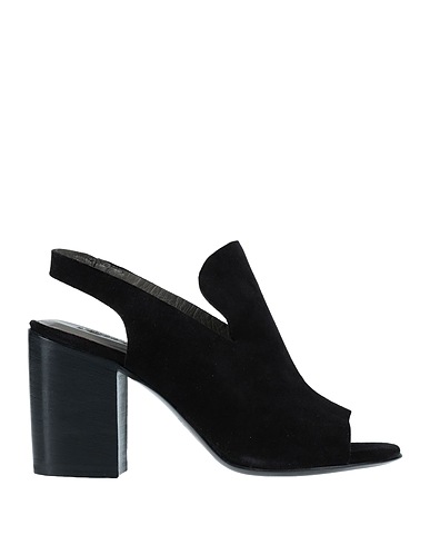 ROCCO P. Sandals Black Leather