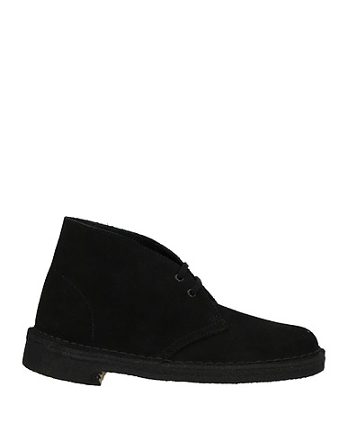 CLARKS Stiefelette Schwarz Leder