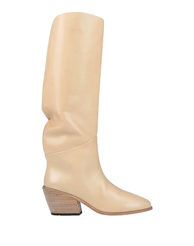 MARSÈLL Boots Beige Calfskin