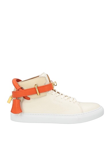 BUSCEMI Sneakers Ivory Leather