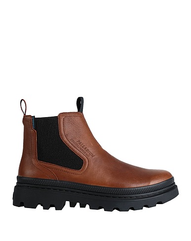PALLADIUM Stivaletti Marrone Pelle