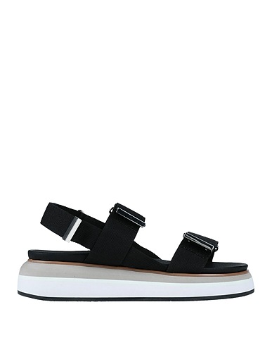 GIOSEPPO Sandali Nero Fibre tessili