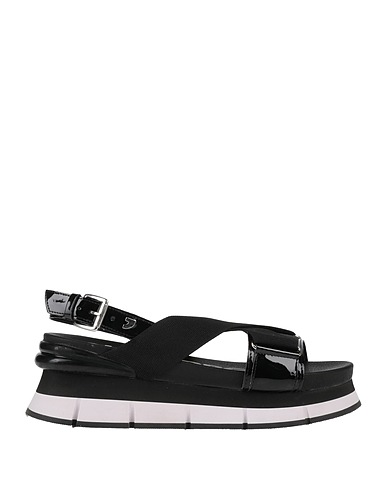 GIOSEPPO Sandals Black Textile fibers