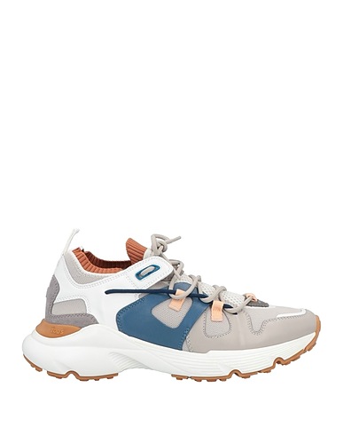 TOD'S スニーカー ライトグレー 革（なめし加工） / 紡績繊維