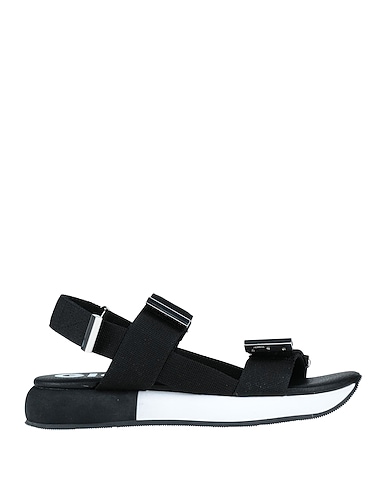 GIOSEPPO Sandali Nero Fibre tessili