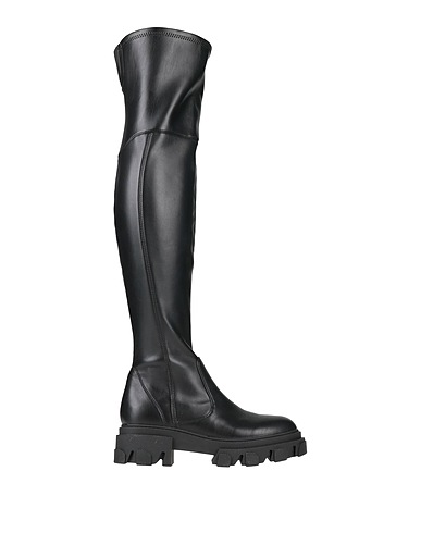 NINE WEST Boots Black Textile fibres