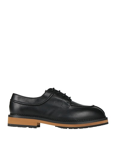 TOD'S Laced shoes Black Soft Leather