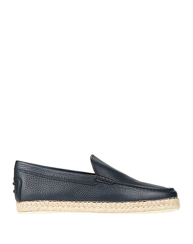 TOD'S Espadrilles Midnight blue Calfskin