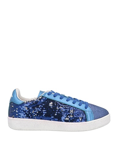 LOTTO LEGGENDA Sneakers Blue Textile fibres, Leather