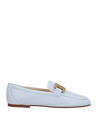 TOD'S Loafers Sky blue Soft Leather