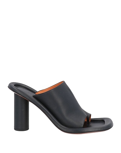 AMBUSH Flip flops Black Leather