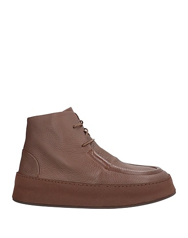 MARSÈLL Ankle boot Dark brown Leather