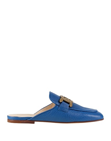 TOD'S Mules and clogs Blue Soft Leather