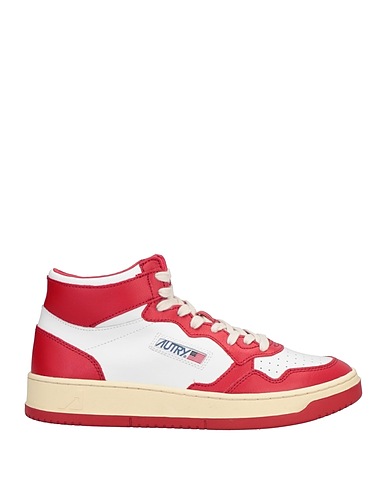 AUTRY Sneakers Red Soft Leather
